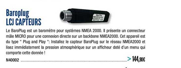 baroplug lcj capteurs