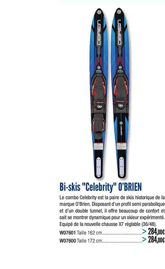 bi skis celebrity o'brien