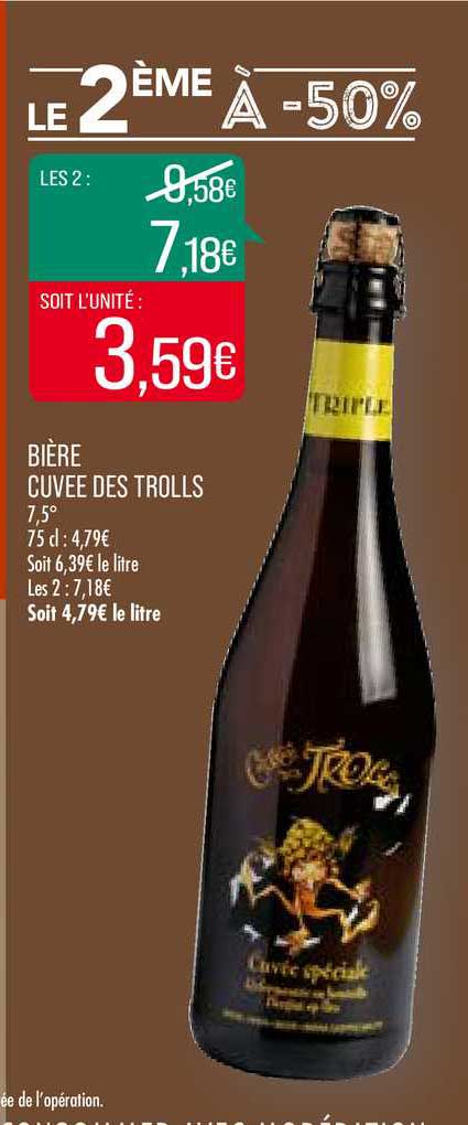 bière cuvée des trolls