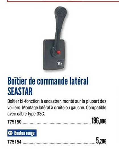 boîtier de commande latéral seastar