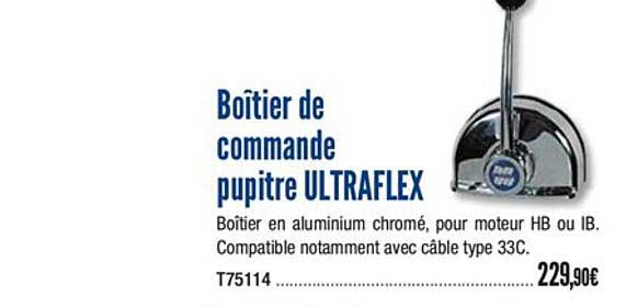 boîtier de commande pupitre ultraflex