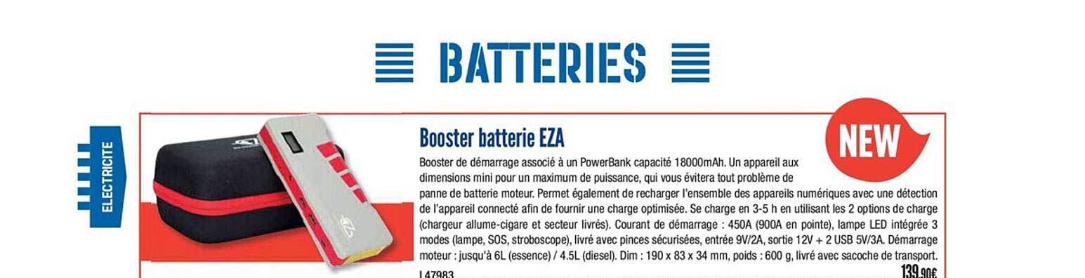 Booster Batterie Eza