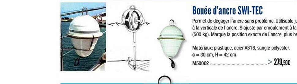 bouée d'ancre swi tec