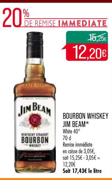 bourbon whiskey jim beam