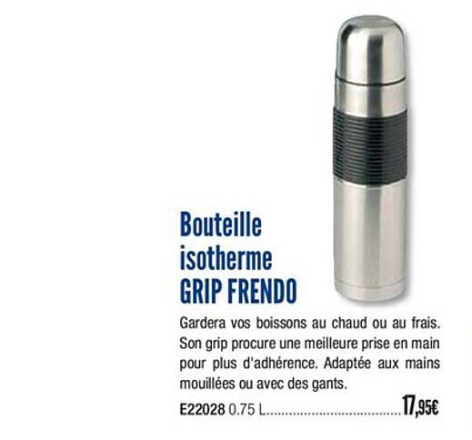 bouteille isotherme grip frendo