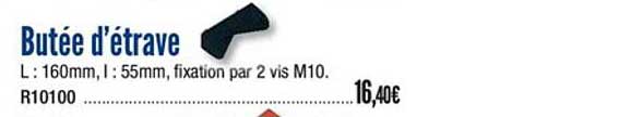 butée d'étrave