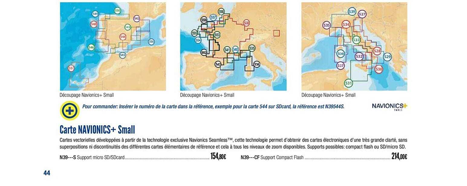 carte navionics + small