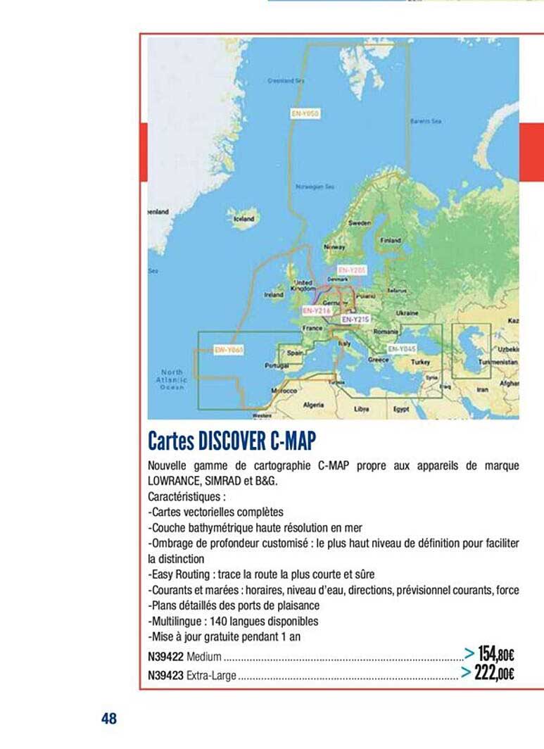 cartes discover c map