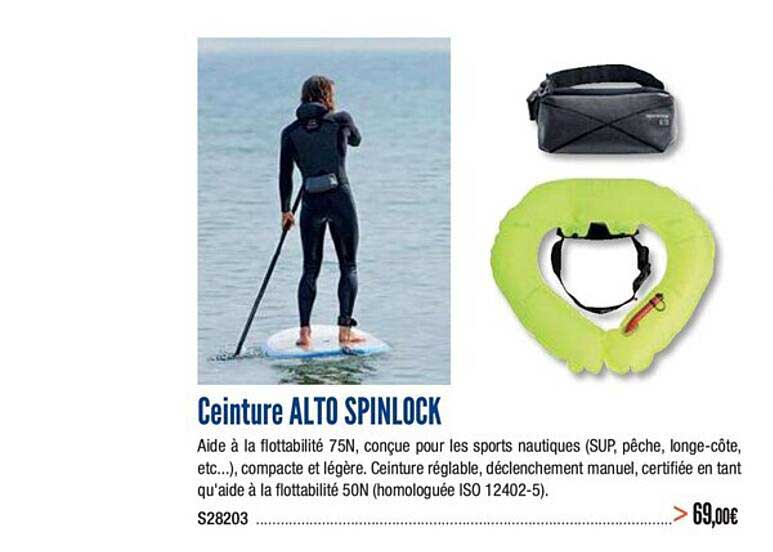 ceinture alto spinlock