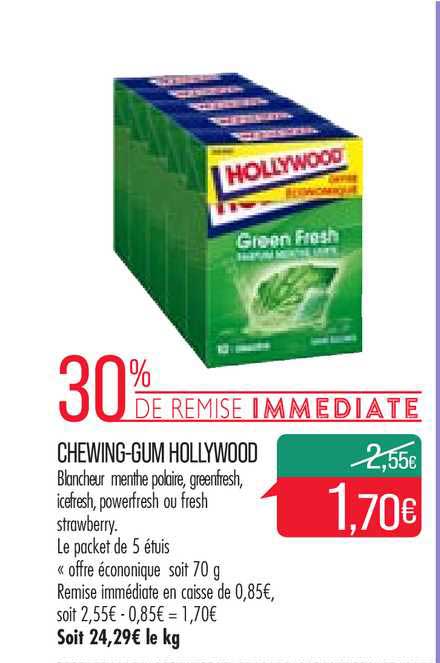 chewing-gum hollywood