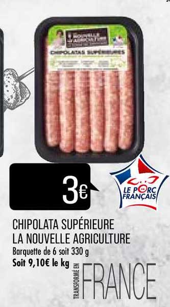 chipolata supérieure la nouvelle agriculture
