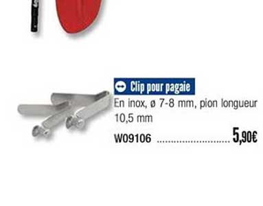 clip pour pagaie