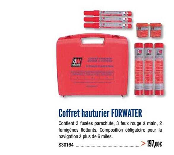 coffret hauturier forwater