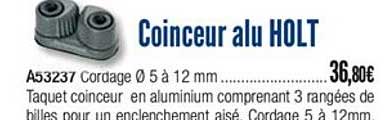 coinceur alu holt