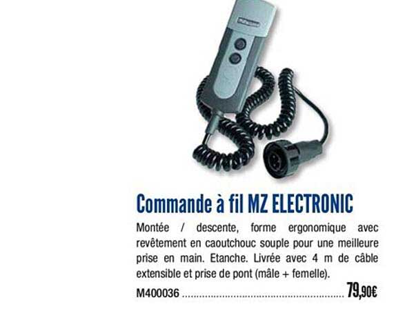 commande à fil mz electronic