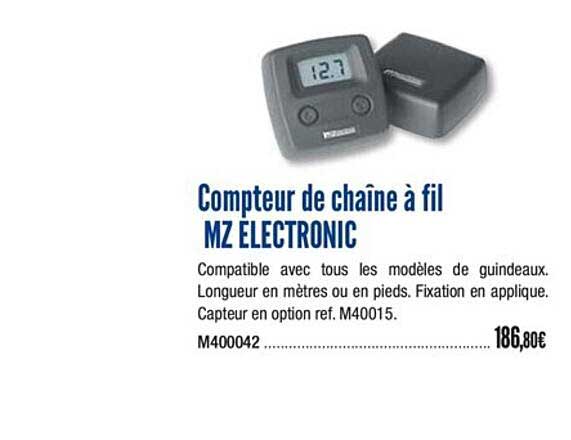 compteur de chaîne à fil mz electronic