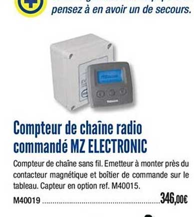 compteur de chaîne radio commandé mz electronic
