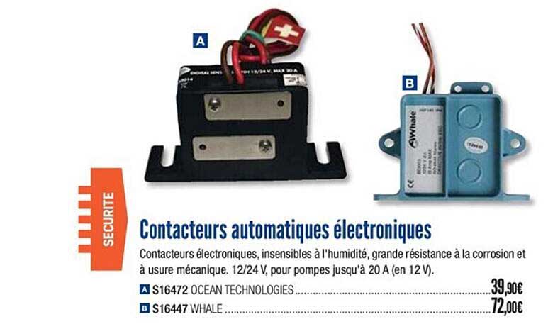 contacteurs automatiques électroniques