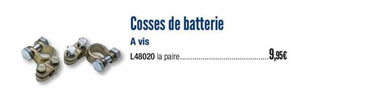 cosses de batterie