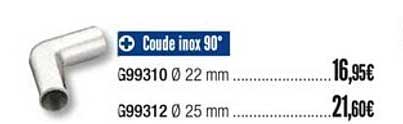 coude inox 90°