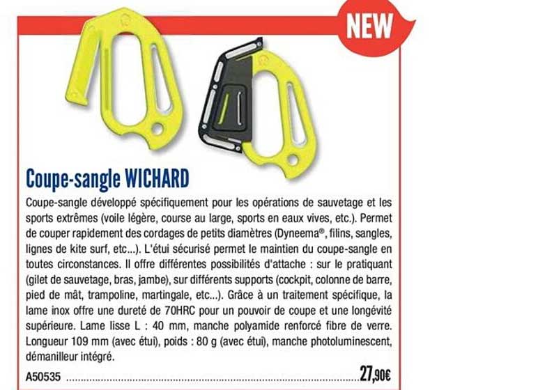 coupe sangle wichard