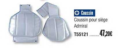 Coussin Pour Siège Admiral