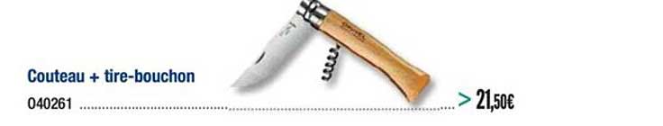 couteau + tire bouchon
