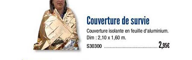 couverture de survie