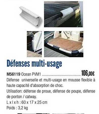 défenses multi usage