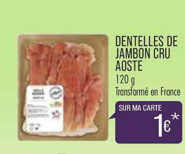 Dentelles De Jambon Cru Aoste