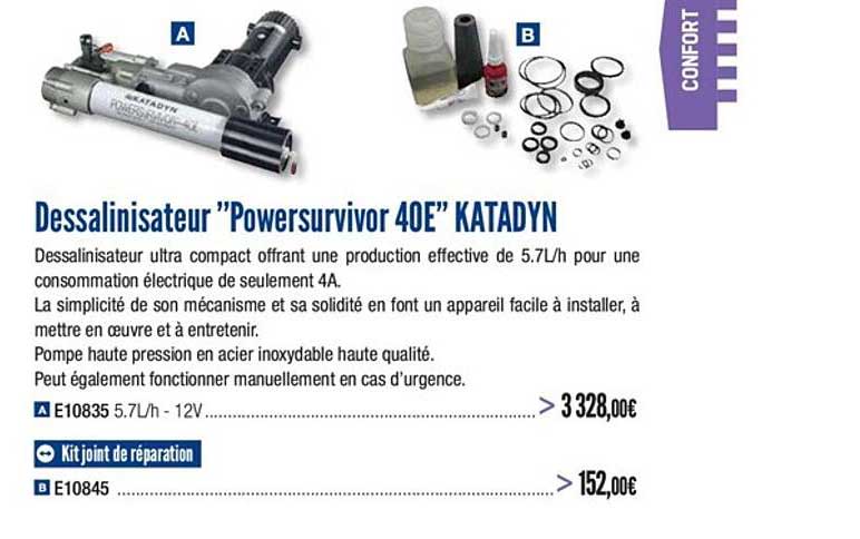 dessalinisateur powersurvivor 40e katadyn