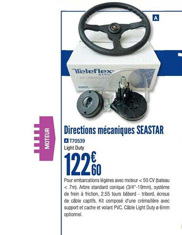 directions mécaniques seastar