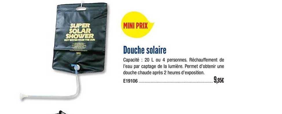 Douche Solaire