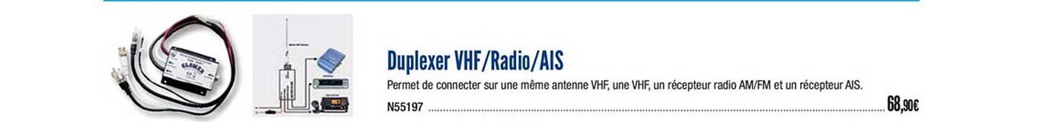 duplexer vhf radio ais