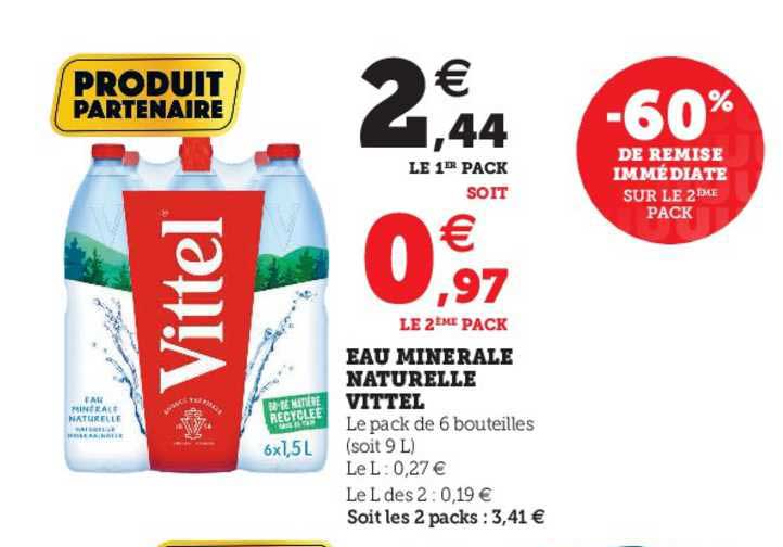 Eau Minérale Naturelle Vittel