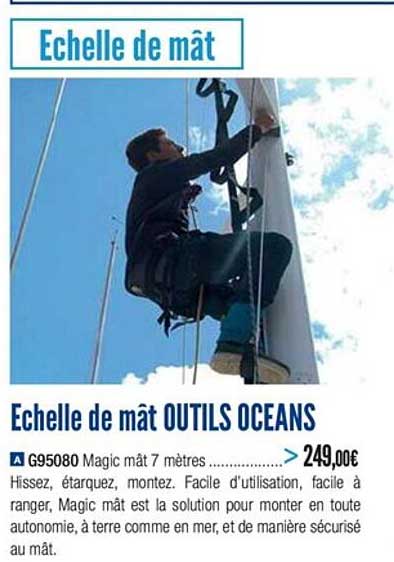 échelle de mât outils oceans