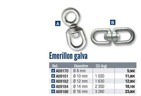 émerillon galva