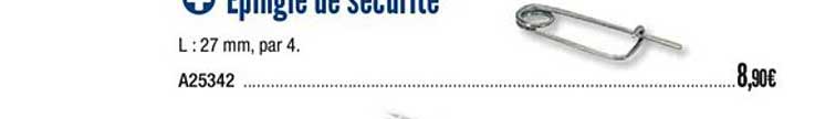 épingle de sécurité