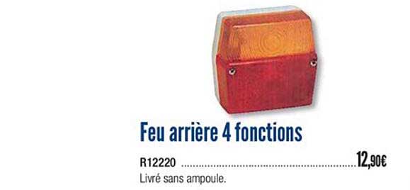 feu arrière 4 fonctions