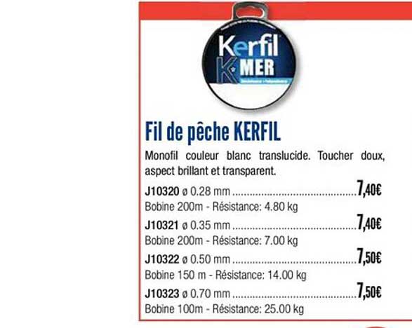 Fil De Pêche Kerfil