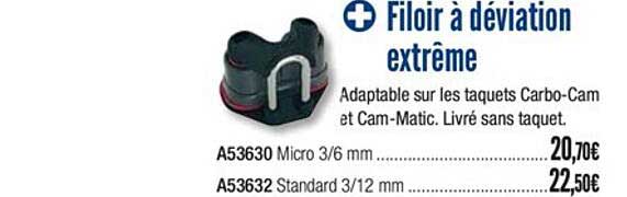 filoir à déviation extrême