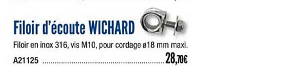 filoir d'écoute wichard