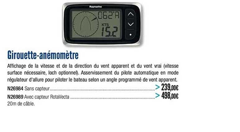 girouette anémomètre