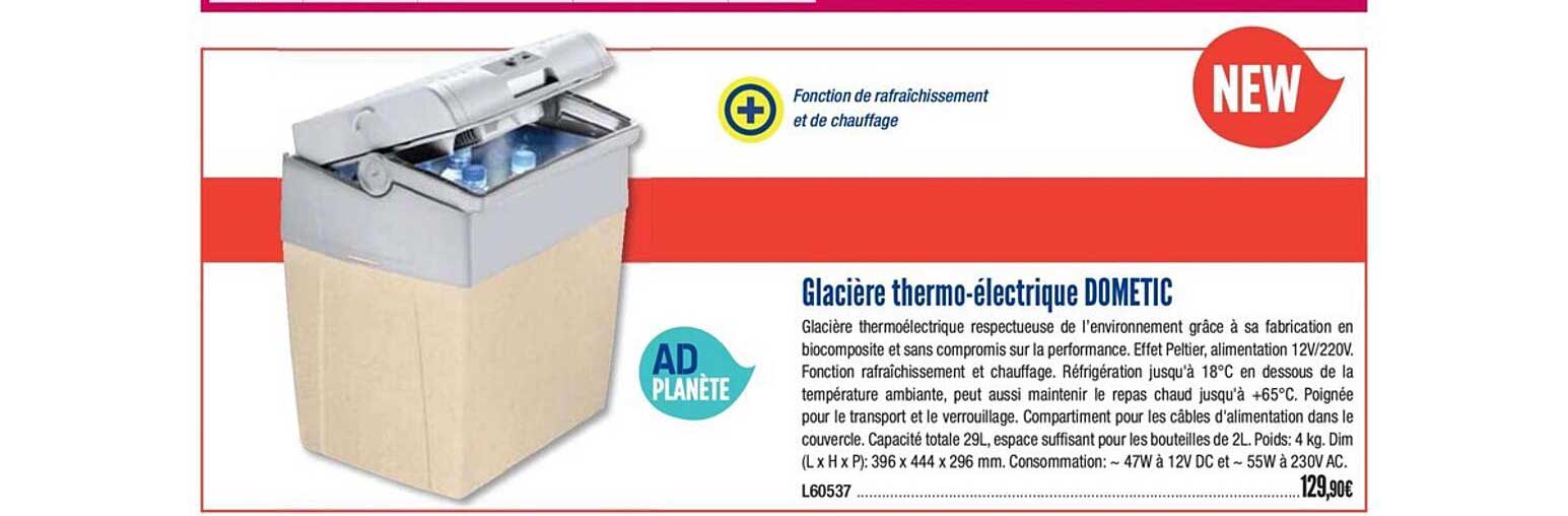 glacière thermo électrique dometic