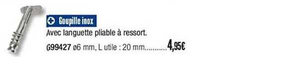 goupille inox