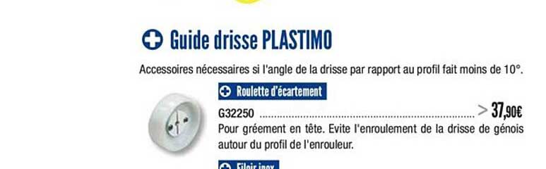 guide drisse plastimo