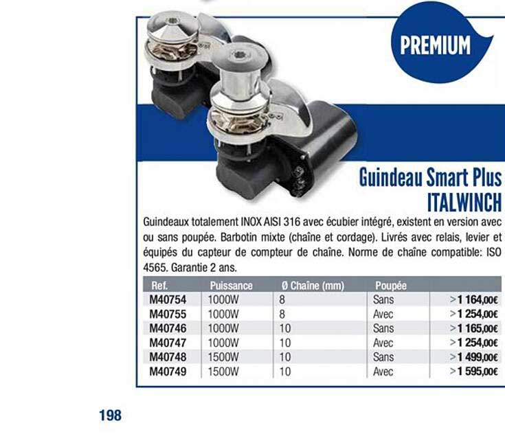guindeau smart plus italwinch