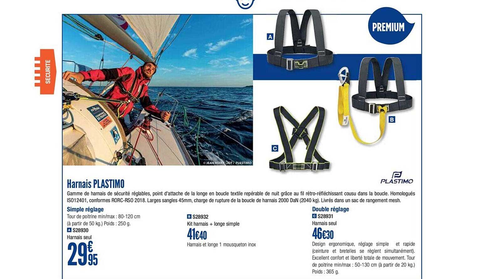 harnais plastimo