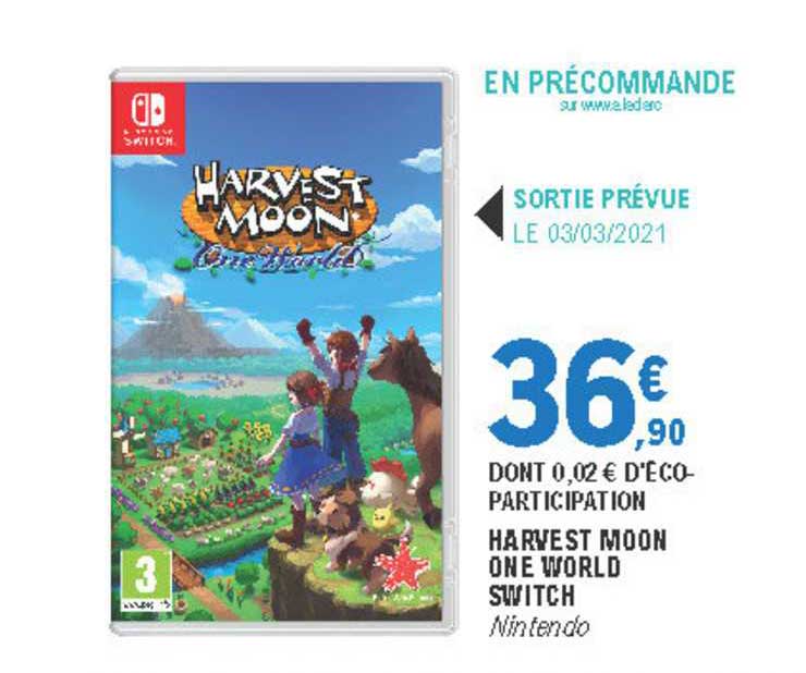 Harvest Moon One World Switch