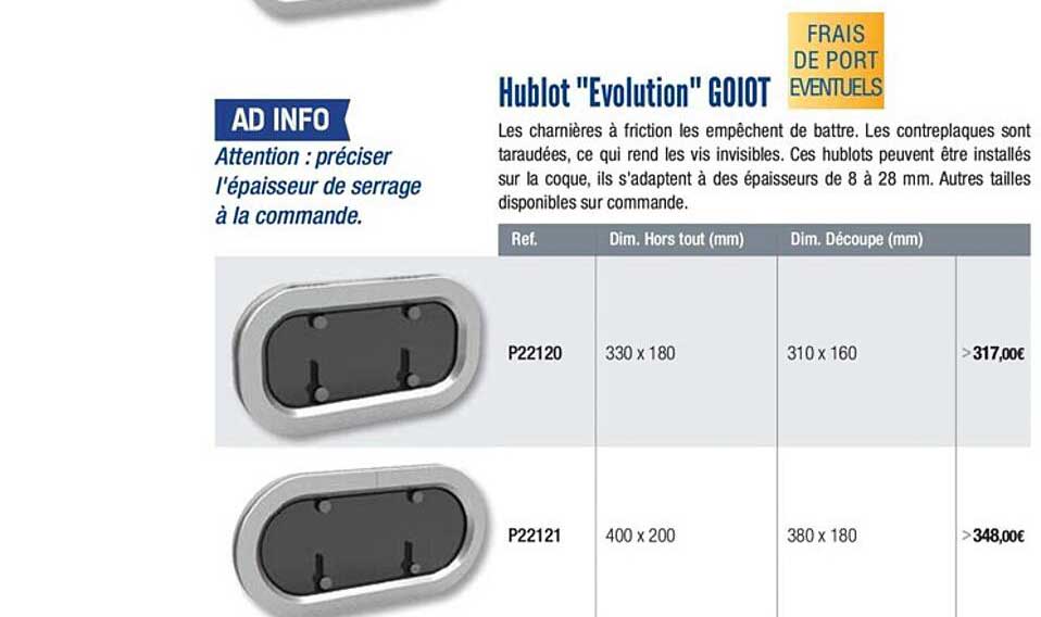 hublot évolution goiot